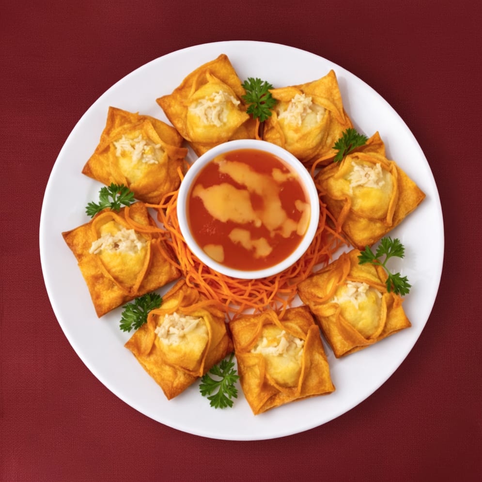 21. Crab Rangoon.