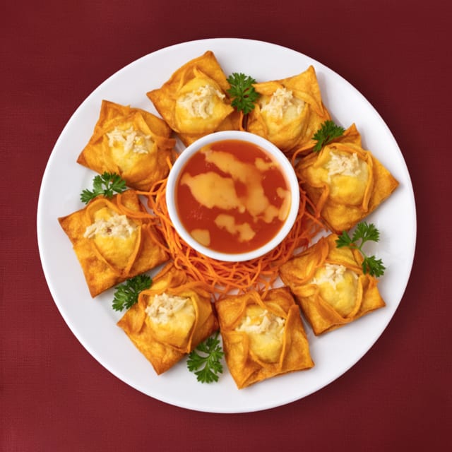 21. Crab Rangoon.