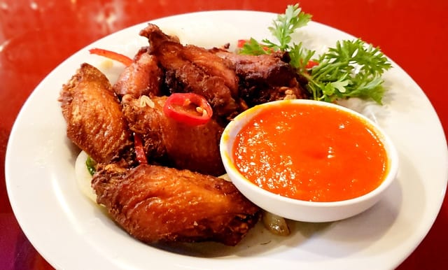 16. Hot and Spicy Chicken Wings.