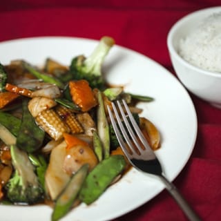 L1. Sautéed Mixed Vegetable with Pork or Chicken Beef or Shrimp