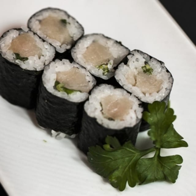 Yellowtail & Scallion.