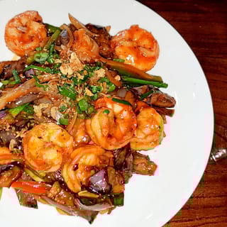 L3. Sautéed Chinese Eggplant with Pork or Chicken Beef or Shrimp