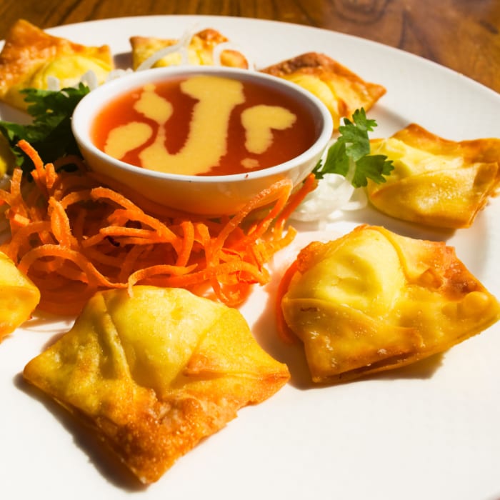21. Crab Rangoon.