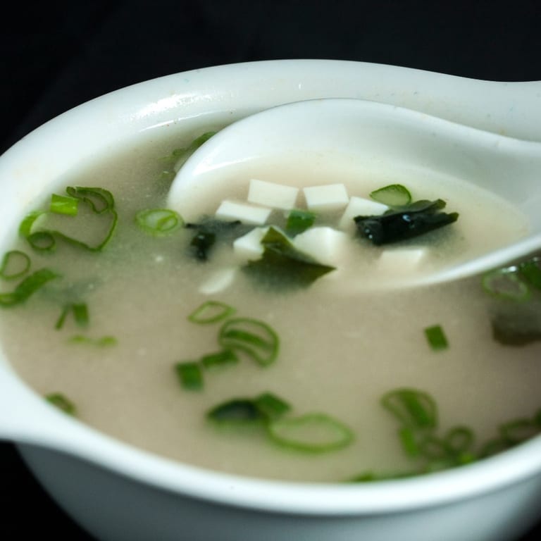 Savor our miso soup