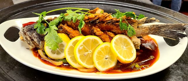 Crispy Whole Fish.